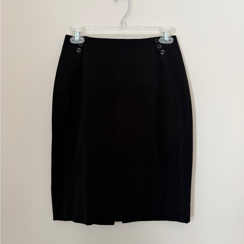 White House Black Market Women's Black Pencil Skirt